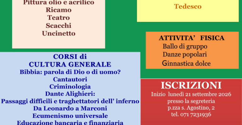 MANIFESTO UNITRE